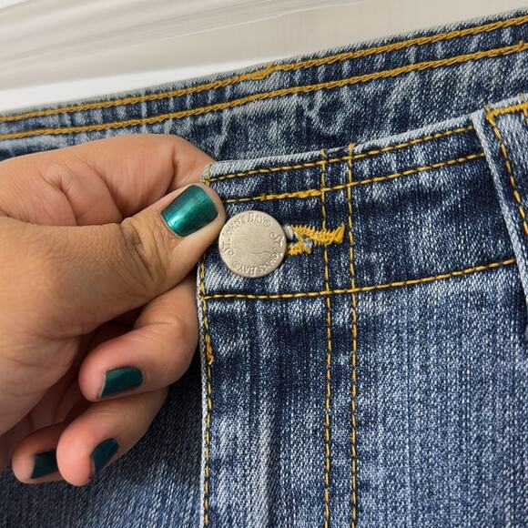 St johns bay blue denim jeans size 29 - Picture 5 of 8